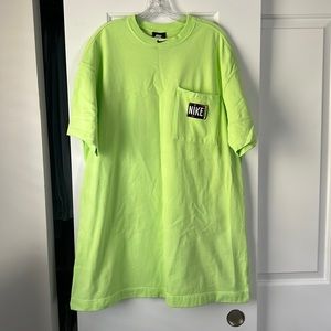 Nike shirt dress